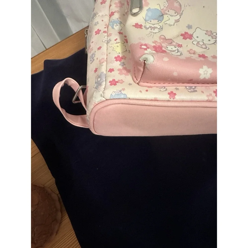 Sanrio Loungefly Cherry Blossom Mini Backpack Hello Kitty My Melody Cinnamoroll